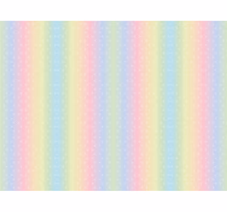 Estore de rolo juvenil fundo arco-íris pastel - TenStickers