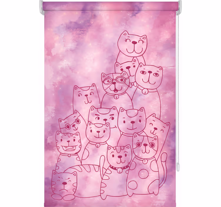Estore de rolo juvenil gato galáctico - TenStickers