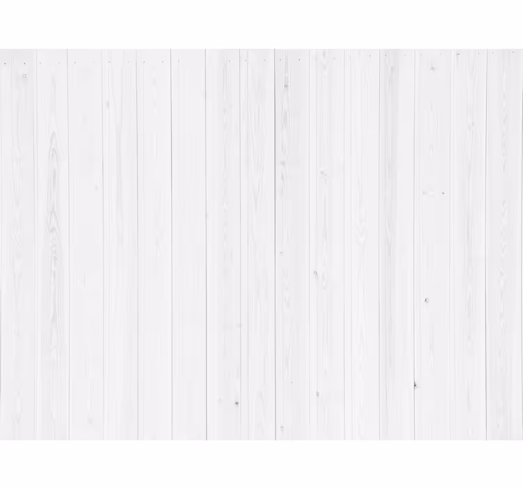 Estore de rolo branco padrão de madeira hamptons - TenStickers