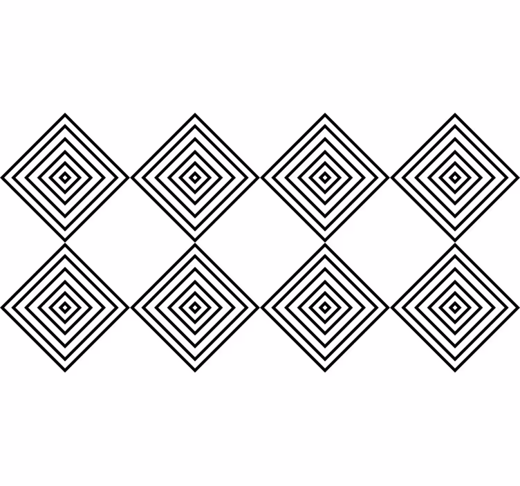 Estore de rolo branco efeito azulejo manolo - TenStickers