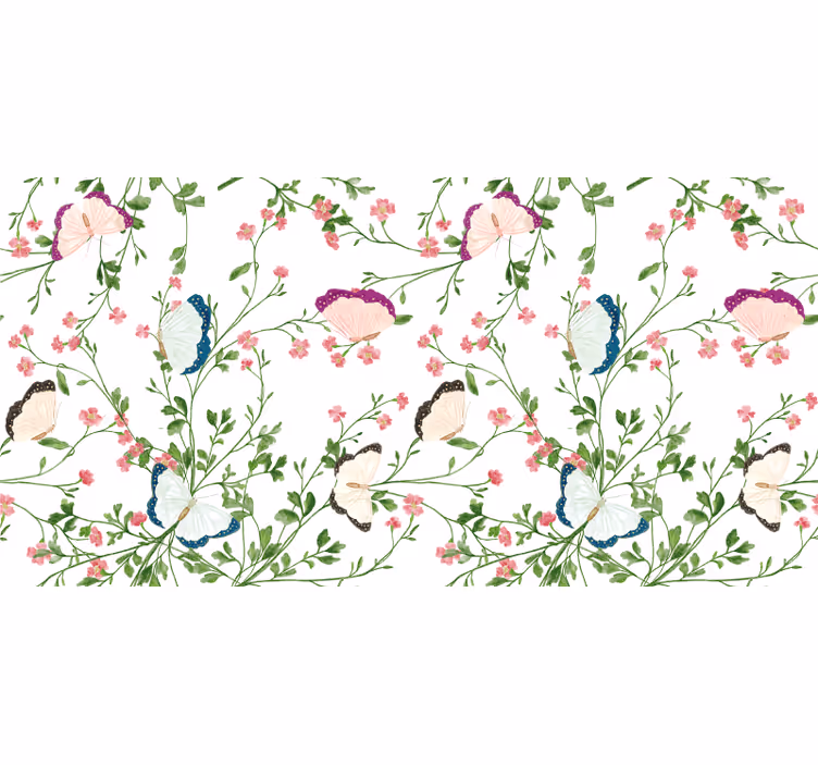Estore de rolo branco em aquarela fantasia - TenStickers
