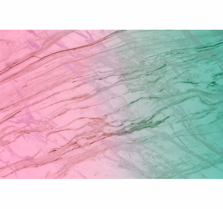 Estore de rolo texturas e padrões em rosa e verde pastel - TenStickers