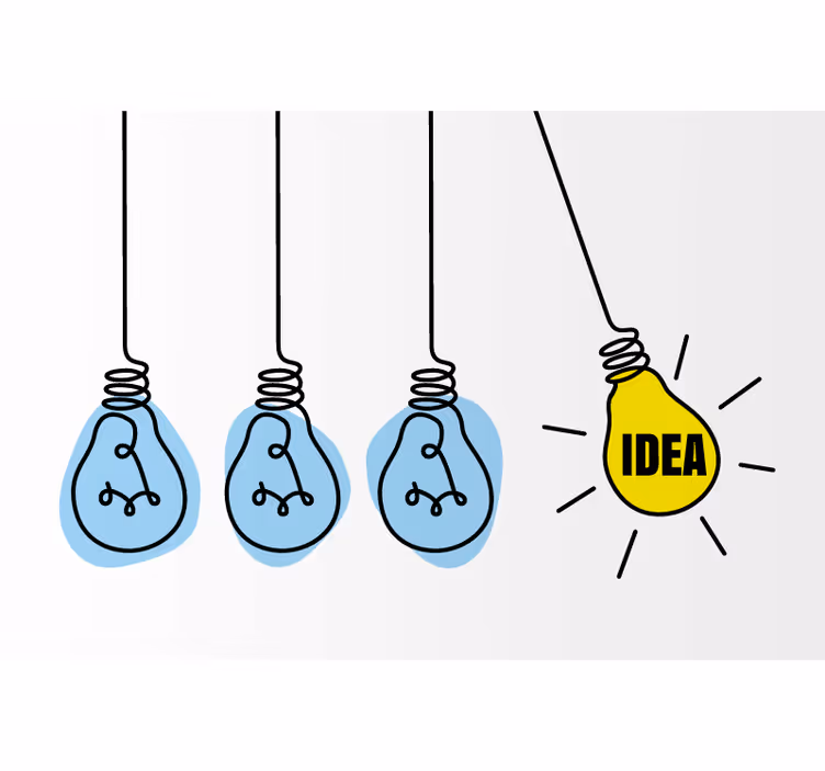 Estore de rolo empresa ideias iluminadas - TenStickers