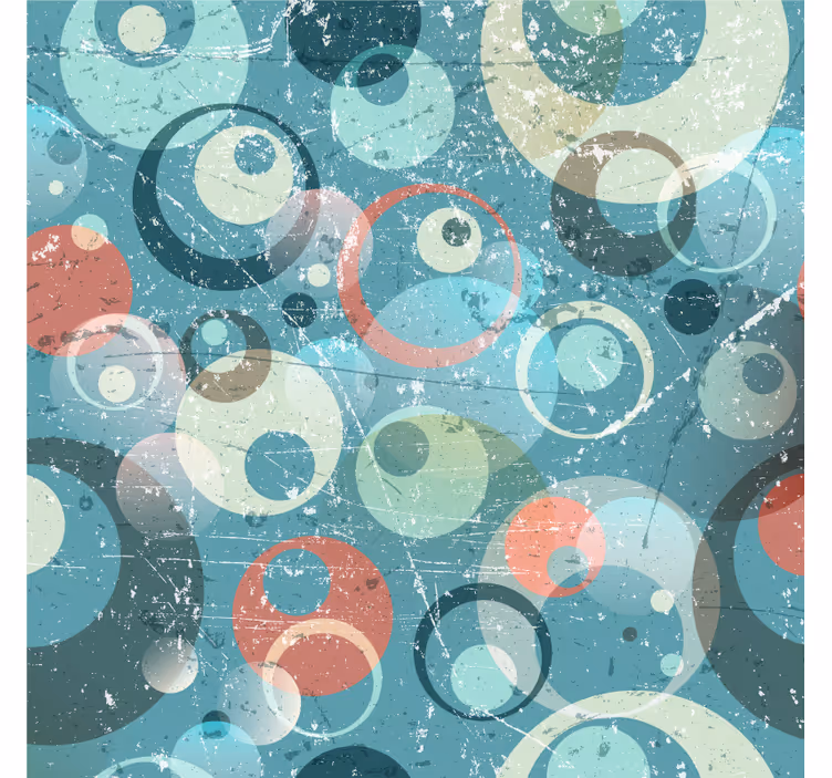 Estore de rolo empresa círculos abstratos - TenStickers