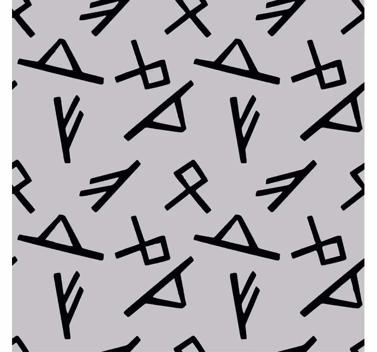 Estore de rolo cinzento design nórdico cinza e preto - TenStickers