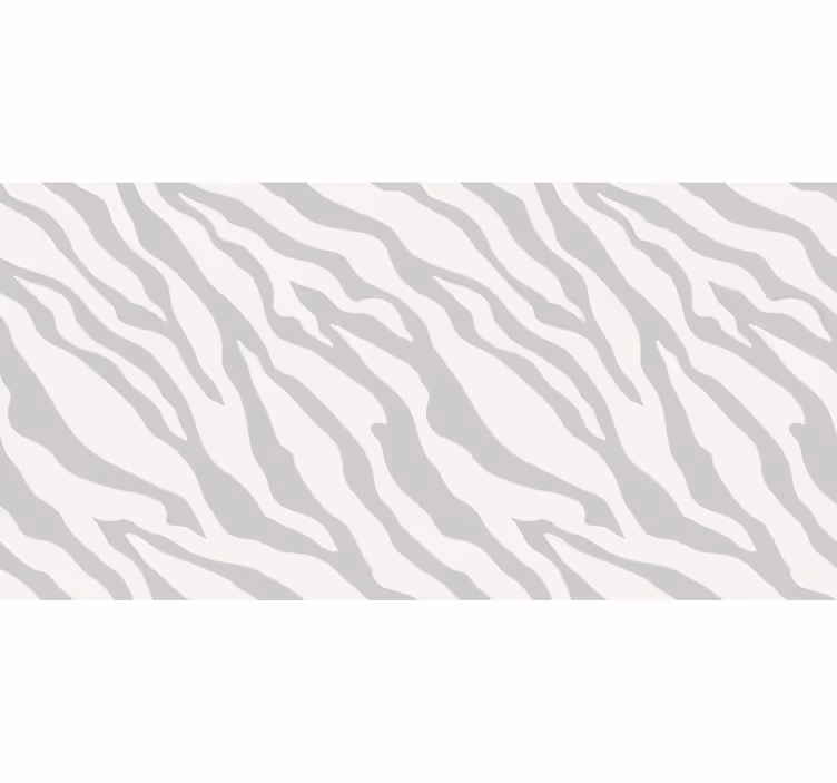 Estore de rolo cinzento padrão zebra cinza claro - TenStickers