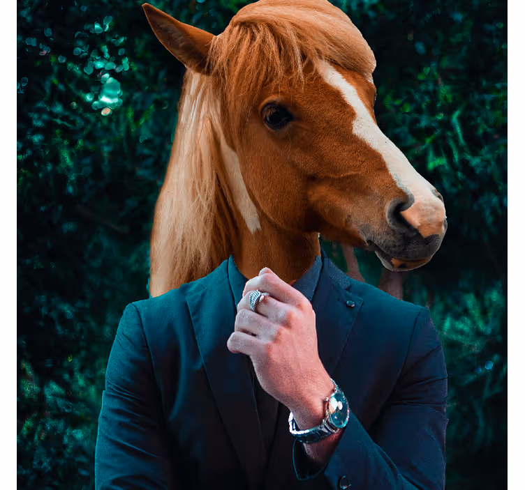 Estore de rolo empresa cavalo misterioso - TenStickers