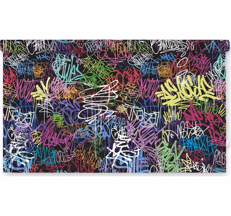 Estore de rolo juvenil pintura em tela de arte urbana - TenStickers