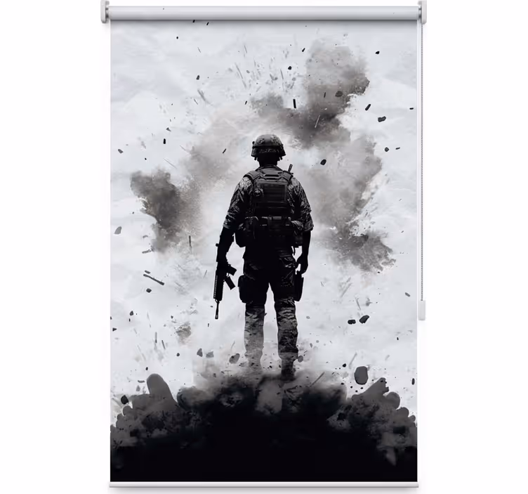 Estore de rolo juvenil soldado de guerra - TenStickers