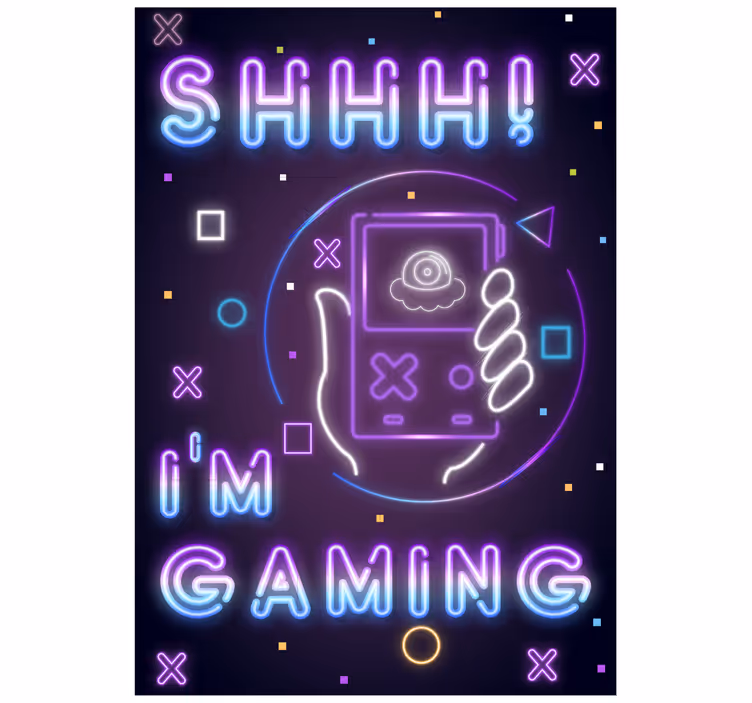 Estore de rolo juvenil eu estou jogando - TenStickers