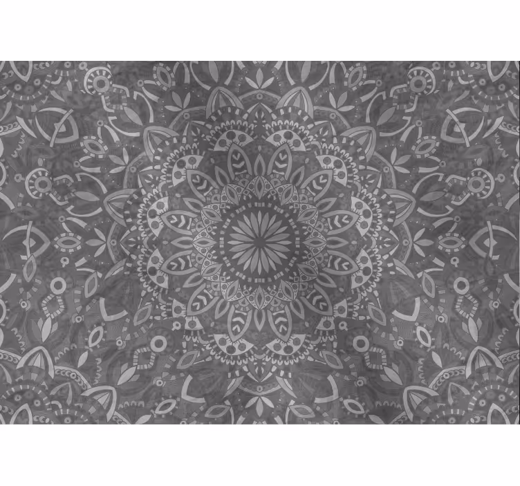 Estore de rolo zen padrão mandala intricado - TenStickers
