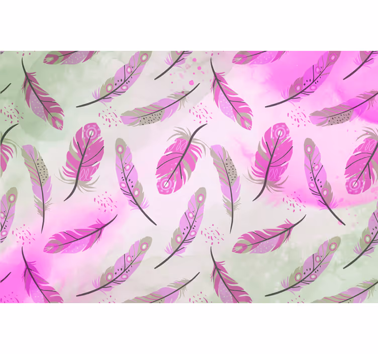 Estore de rolo zen penas boho - TenStickers