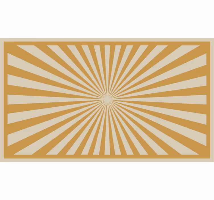 Estore de rolo laranja tapete raio de sol - TenStickers