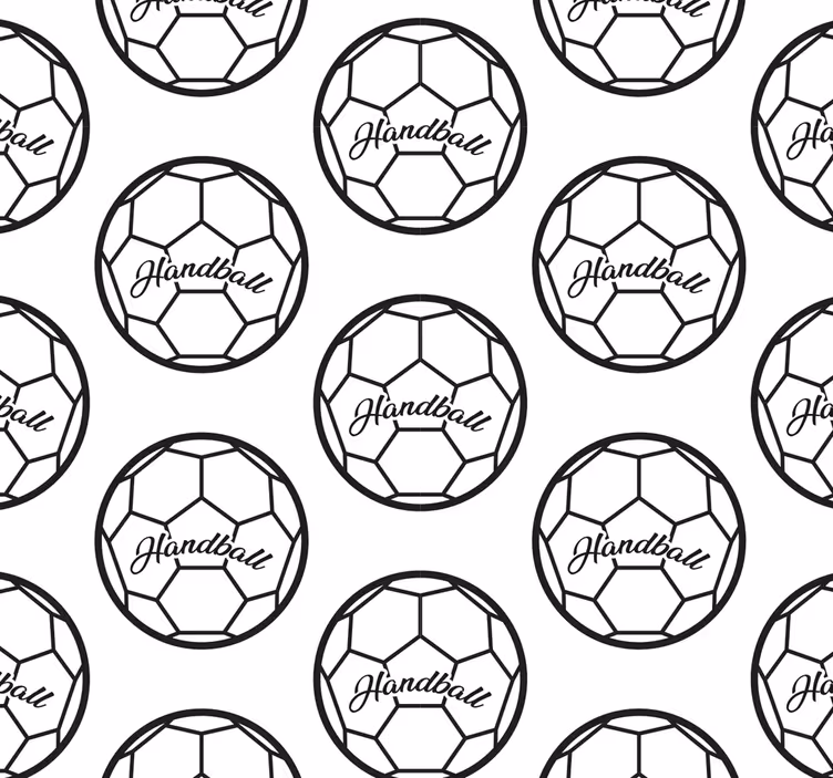 Estore de rolo juvenil para handebol - TenStickers
