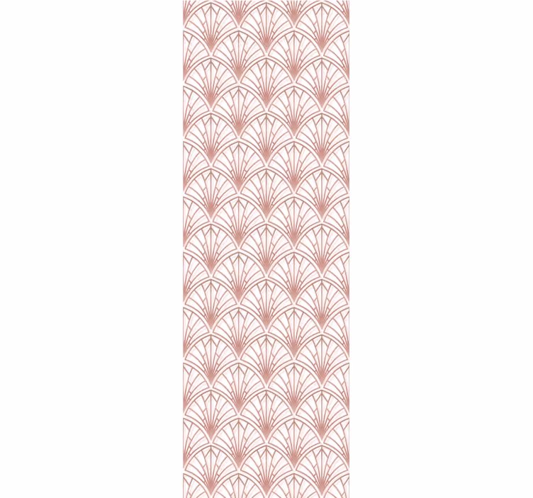 Estore de rolo juvenil fundo rosa elegante - TenStickers