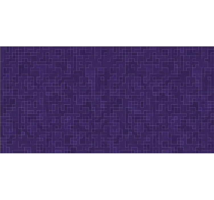 Estore de rolo casa de banho mosaico roxo abstrato - TenStickers