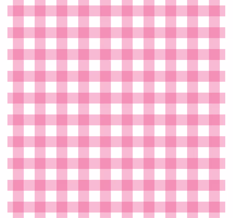Estore de rolo casa de banho quadrados rosa e brancos - TenStickers