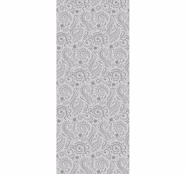 Estores de rolo clássicos com fundo de flores vintage - TenStickers