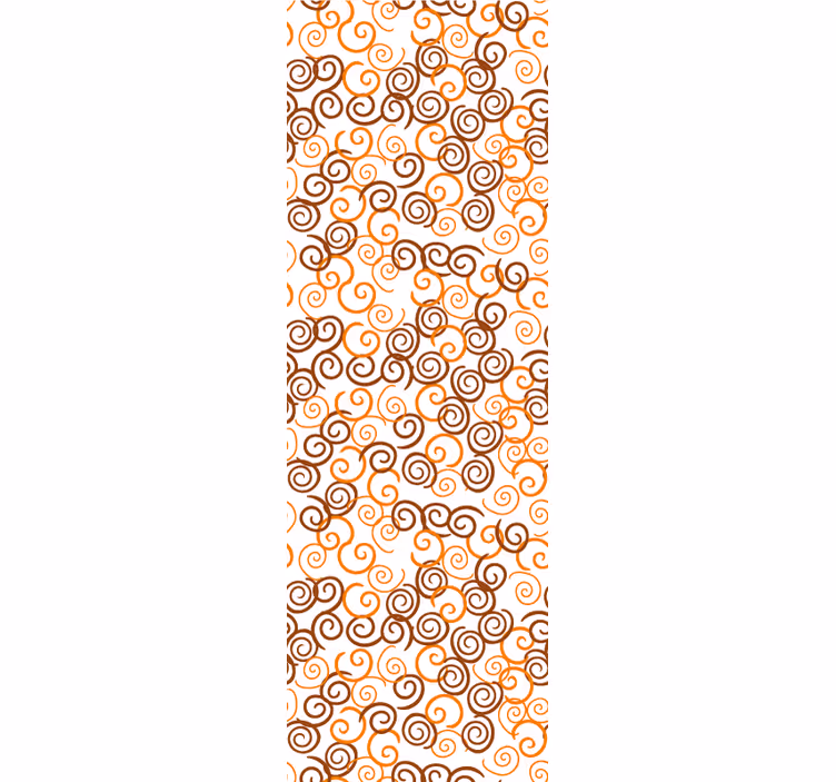 Estores de rolo clássicos em duas cores psicadélicas - TenStickers