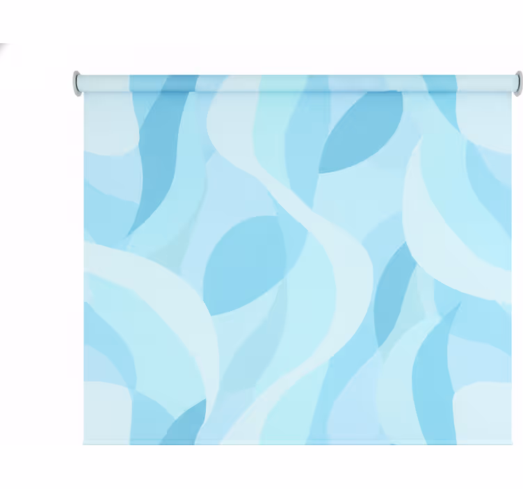 Estore de rolo casa de banho azul claro motive - TenStickers