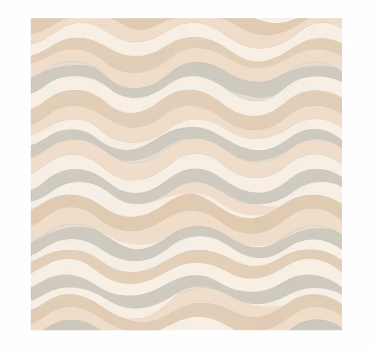 Estore de rolo para quarto de casal padrão ondas 150 - TenStickers