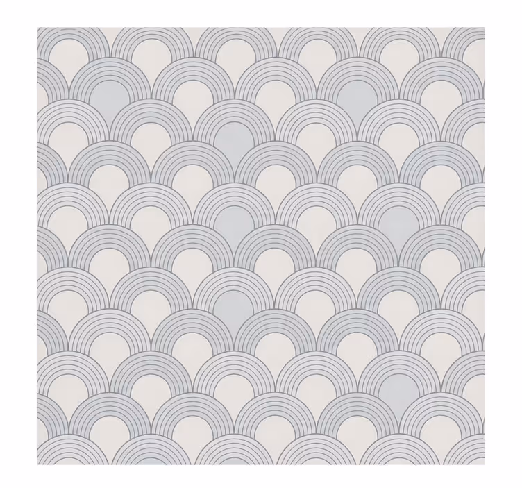 Estore de rolo para quarto de casal padrão meia-lua 160 cm - TenStickers