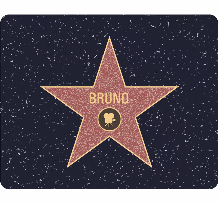 Estore de rolo de séries e filmes estrela hollywood - TenStickers