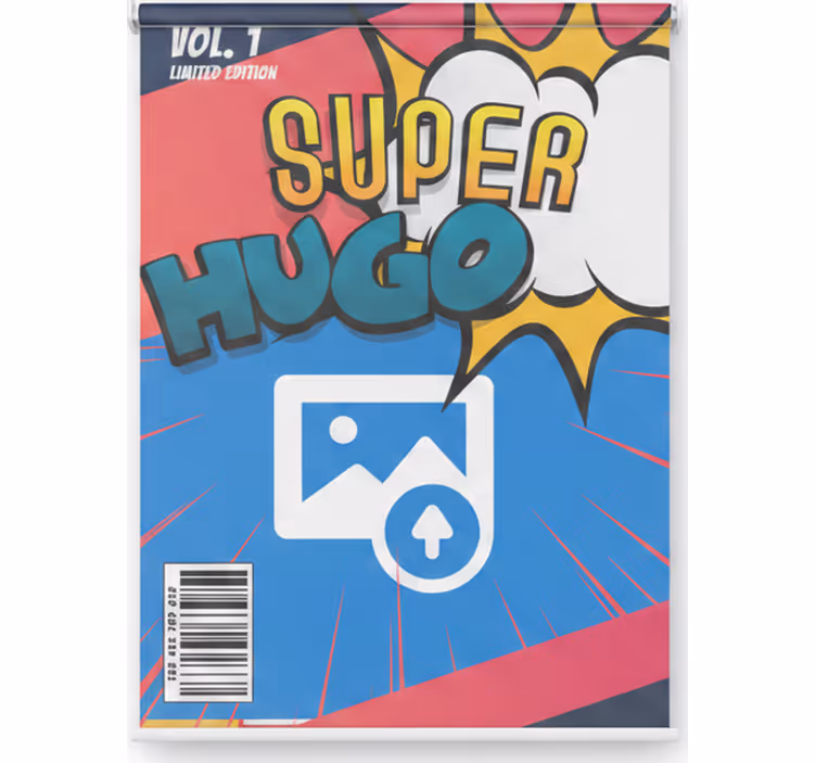 Estore de rolo de super-heróis quadrinho personalizado - TenStickers