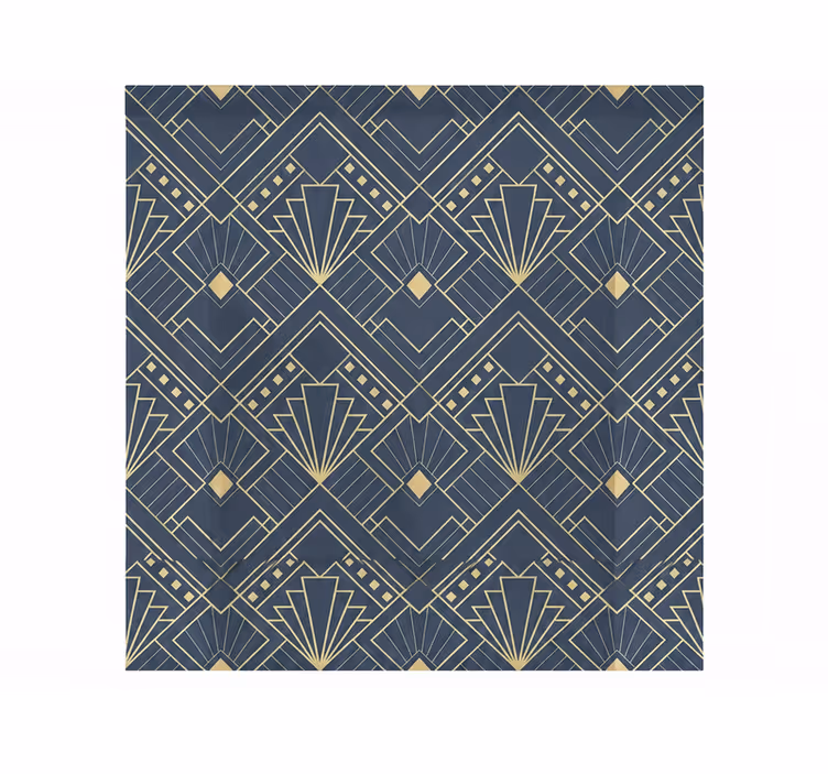 Estore de rolo para quarto de casal padrão vintage 180x250 - TenStickers