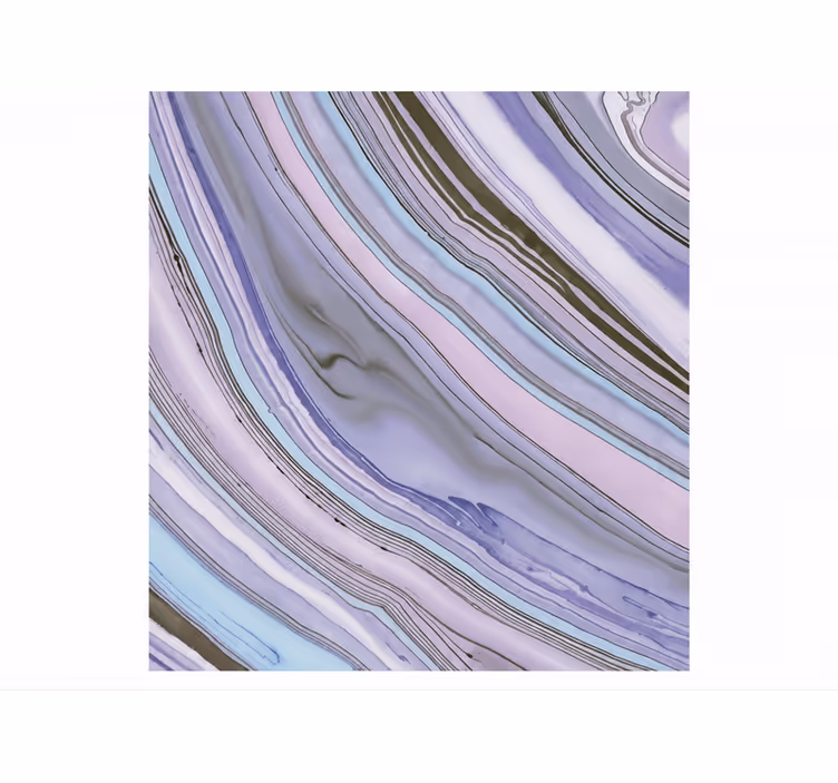 Estore de rolo roxo padrão de tinta ágata - TenStickers