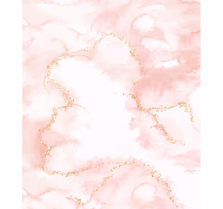 Estore de rolo rosa mármore com glitter - TenStickers