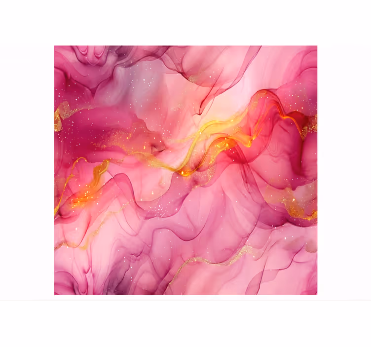 Estore de rolo rosa mármores abstratos puros - TenStickers