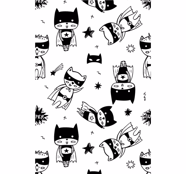 Desenhos animados super-heróis cegos - TenStickers