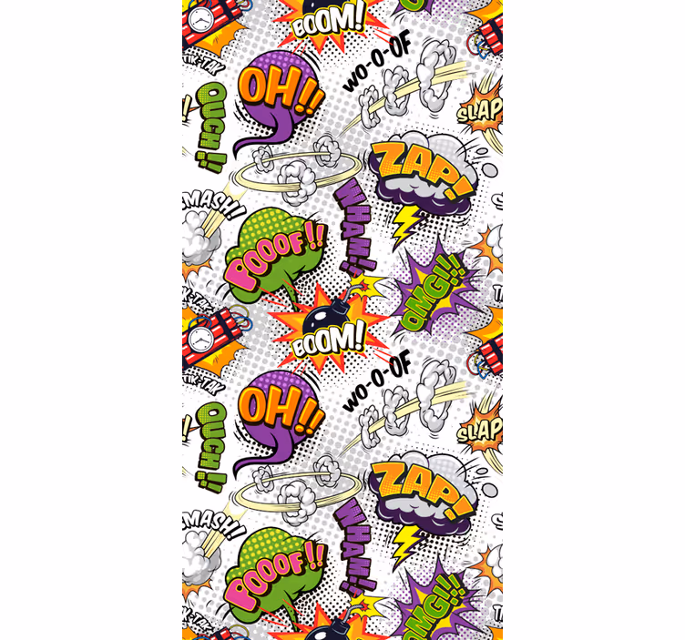 Estore de rolo divertidos efeitos sonoros cômicos - TenStickers