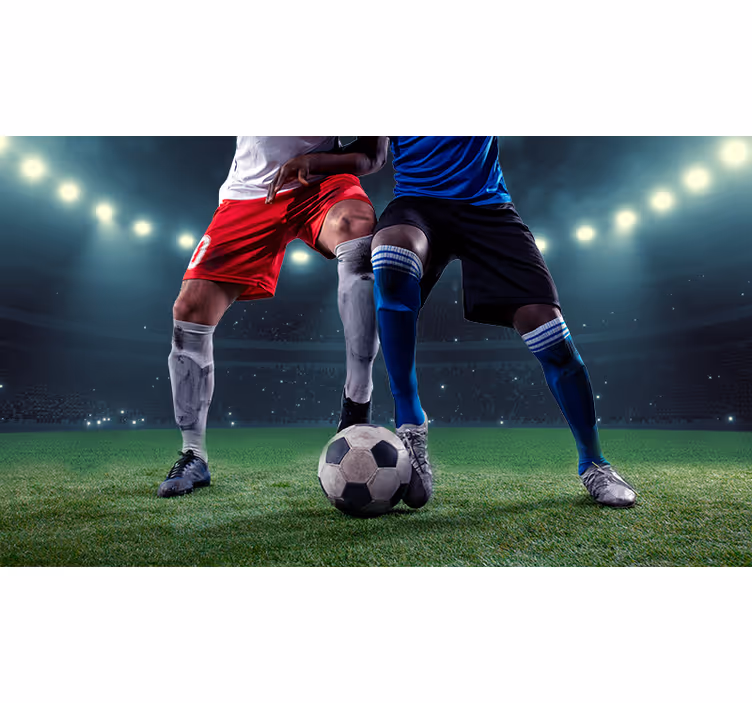 Bola no estádio futebol cego - TenStickers