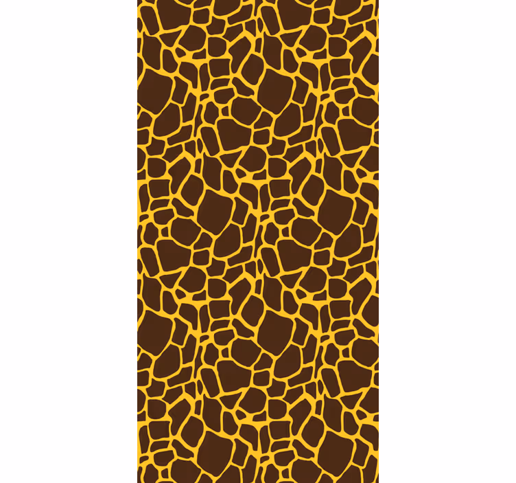 Estore de rolo animais variados padrão de girafa - TenStickers