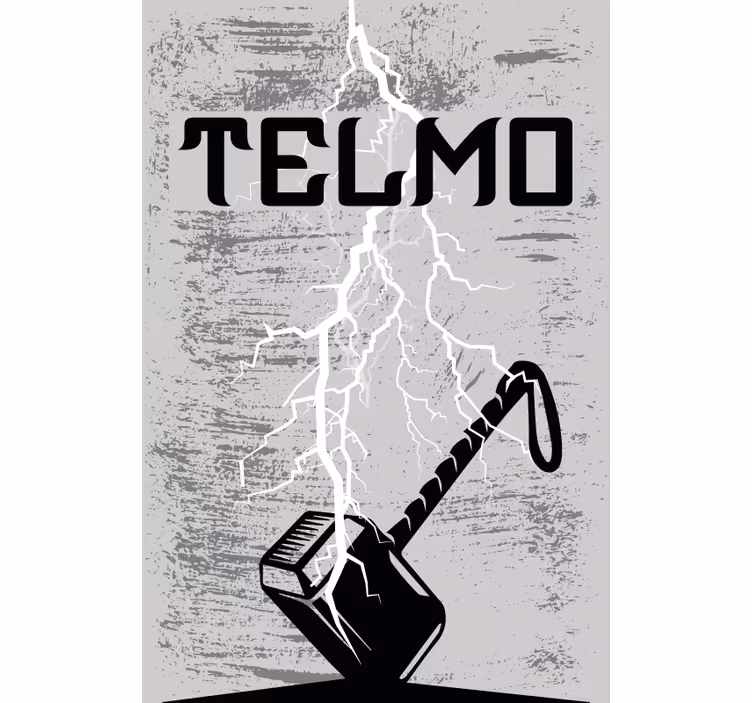 Herói da cortina de rolo geek - TenStickers