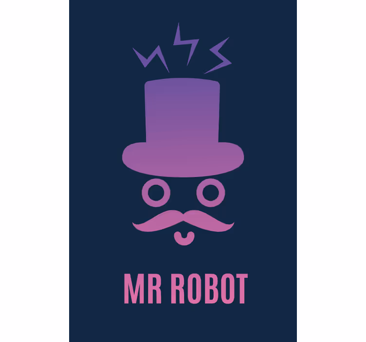 Estore de rolo frikis cavalheiro robô - TenStickers
