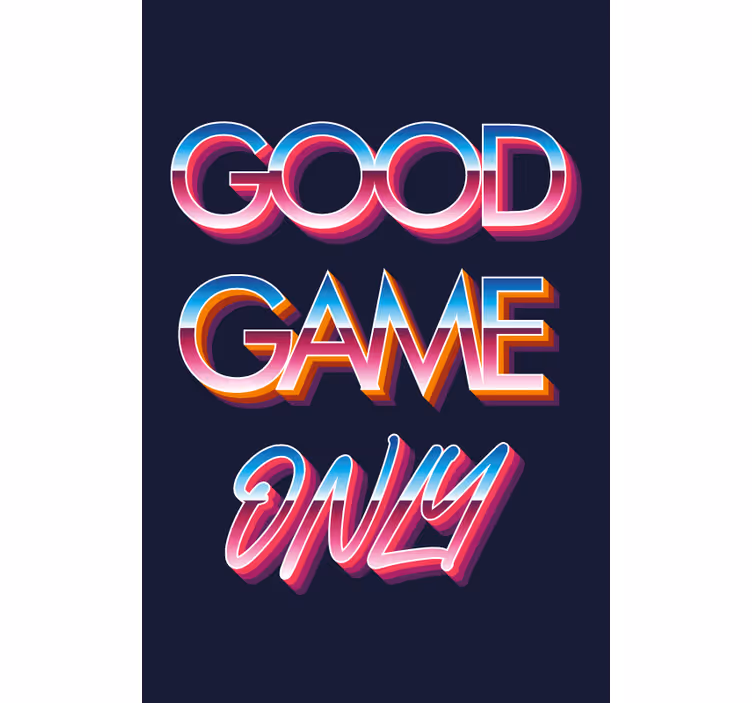 Estore de rolo com frases frase de inspiração para jogos - TenStickers