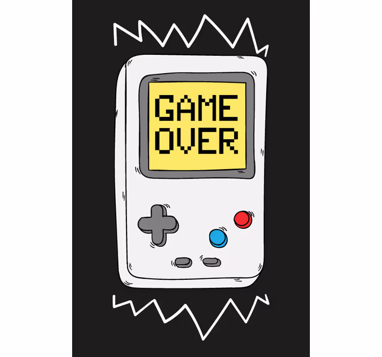 Cortina de rolo geek console retro - TenStickers