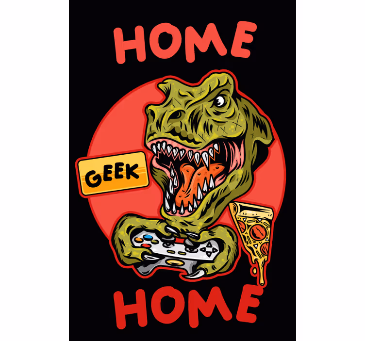 Casa geek casa geek cortina de rolo - TenStickers