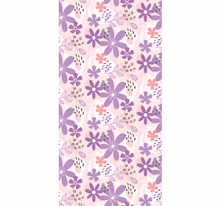 Estore de rolo borboleta cascata floral borboleta - TenStickers