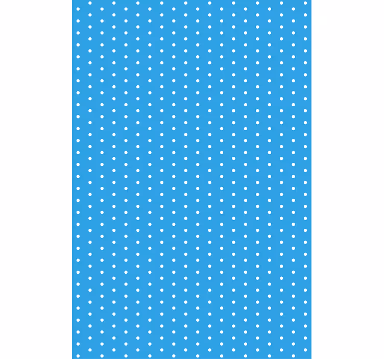 Estore de rolo azul tema de bolinhas - TenStickers