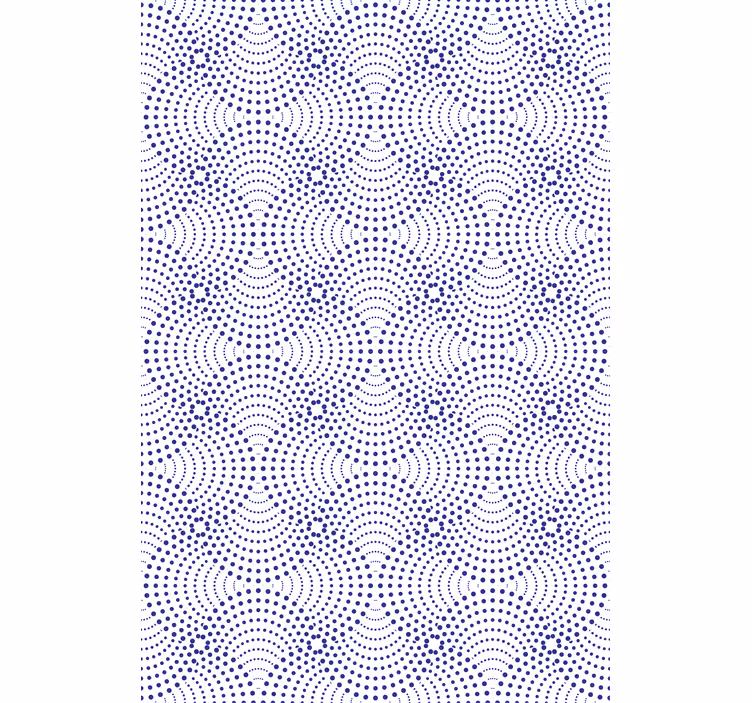 Estore de rolo texturas e padrões padrões roxos circulares - TenStickers
