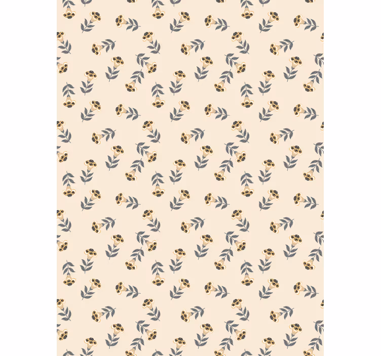 Flor delicada polaco cortina para flores - TenStickers