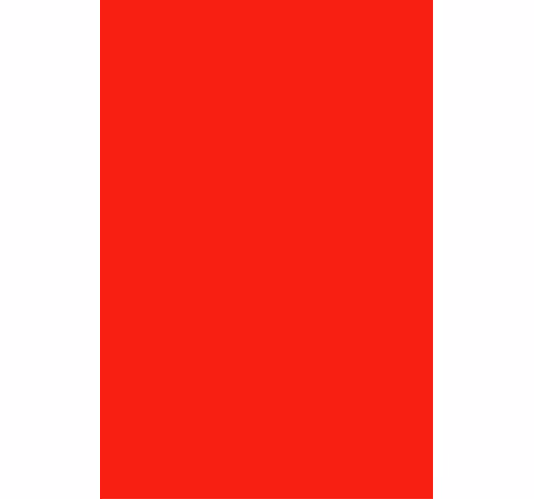 Estor blackout bloco vermelho vibrante - TenStickers