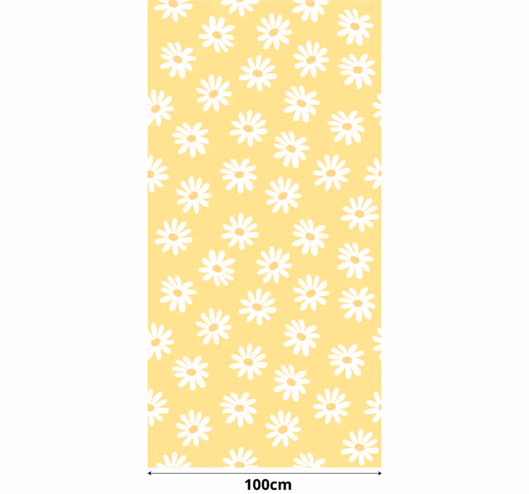 Flores margaridas para bebês cegos modernos - TenStickers