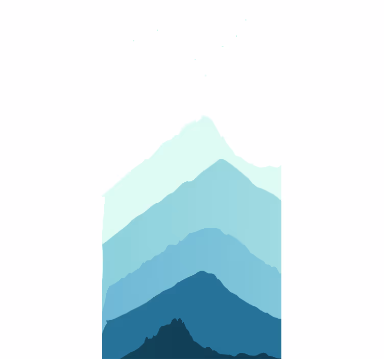 Colcha de colcha branca e azul estor moderna - TenStickers