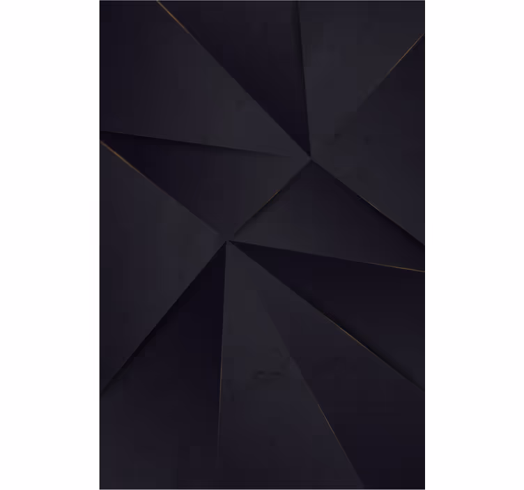 Estore de rolo texturas e padrões motivos geométricos pretos - TenStickers