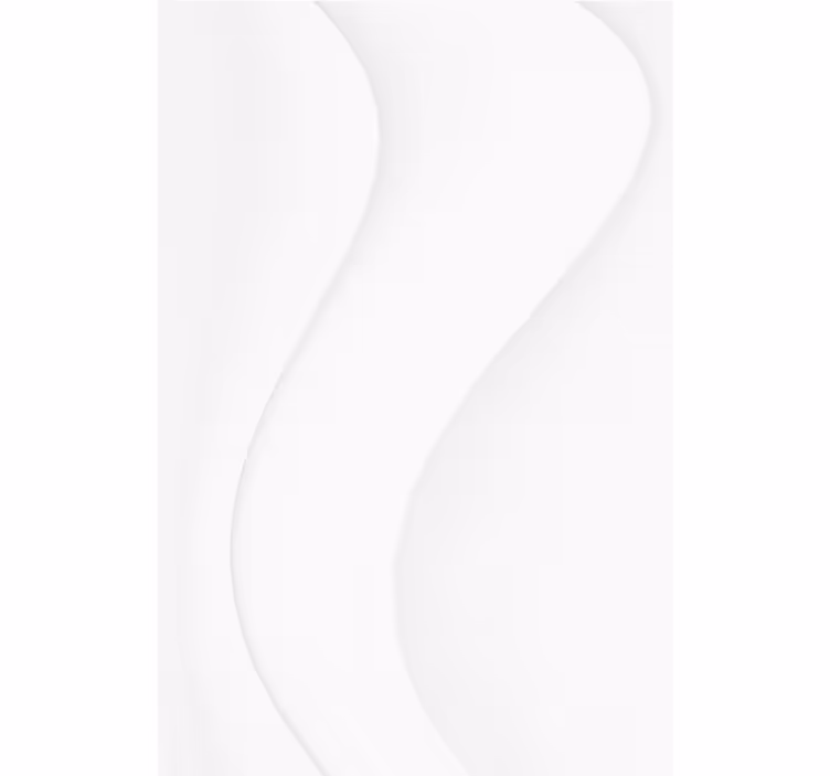 estor branca de formas modernas para quarto principal - TenStickers